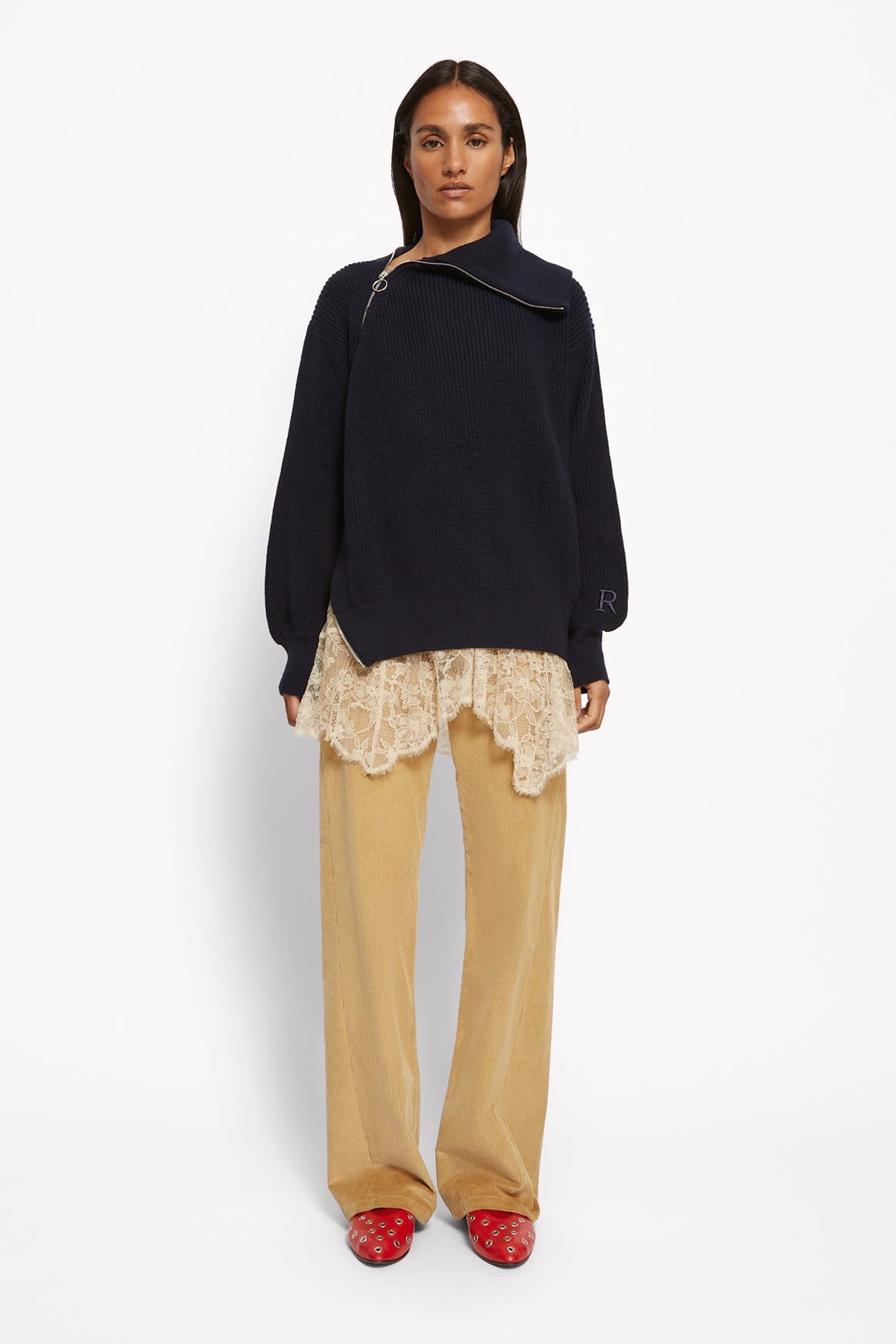 MAILLE ZIP - ROSEANNA