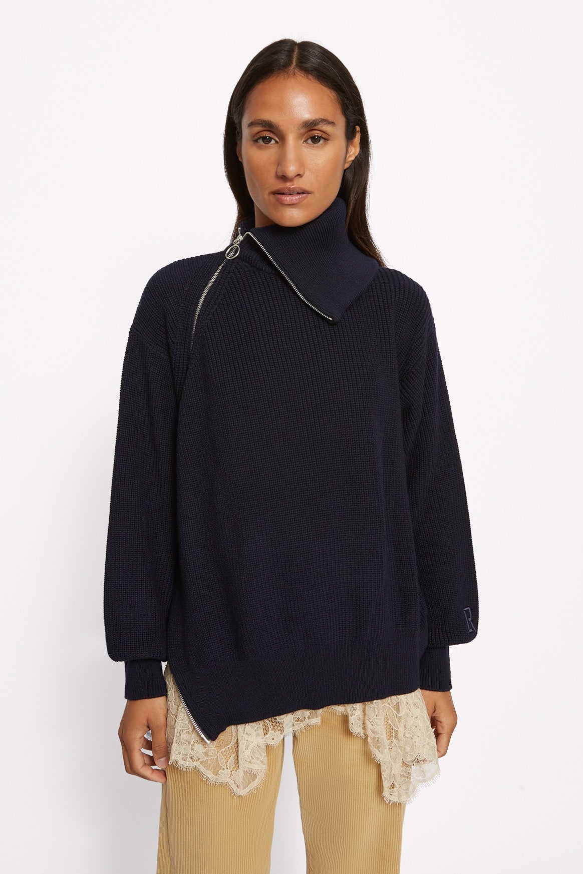 MAILLE ZIP - ROSEANNA