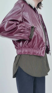 BLOUSON ORSO SHEARLING