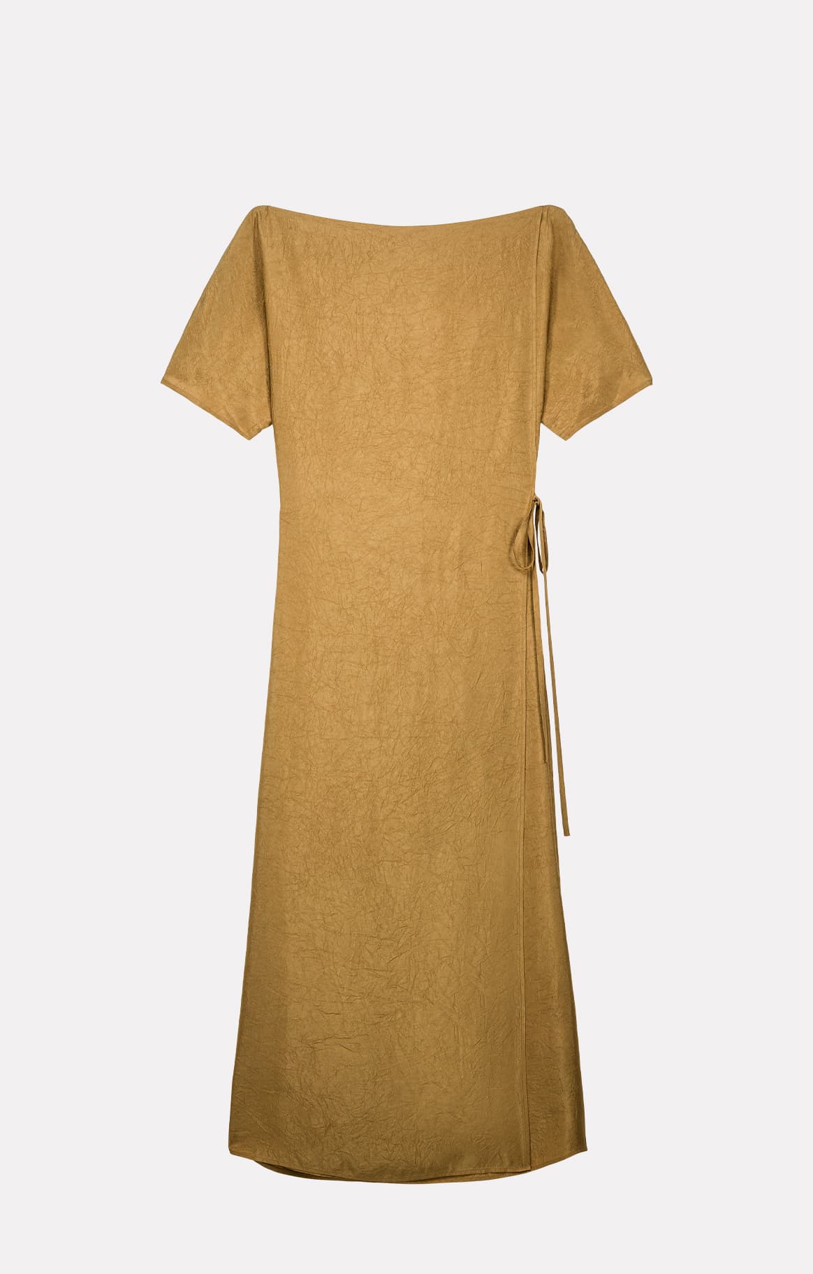 Bronze Satin PARKER Dress Designer Ready-to-Wear | Roseanna ROSEANNA Bronze Satin PARKER Dress Designer Ready-to-Wear | Roseanna ROSEANNA
