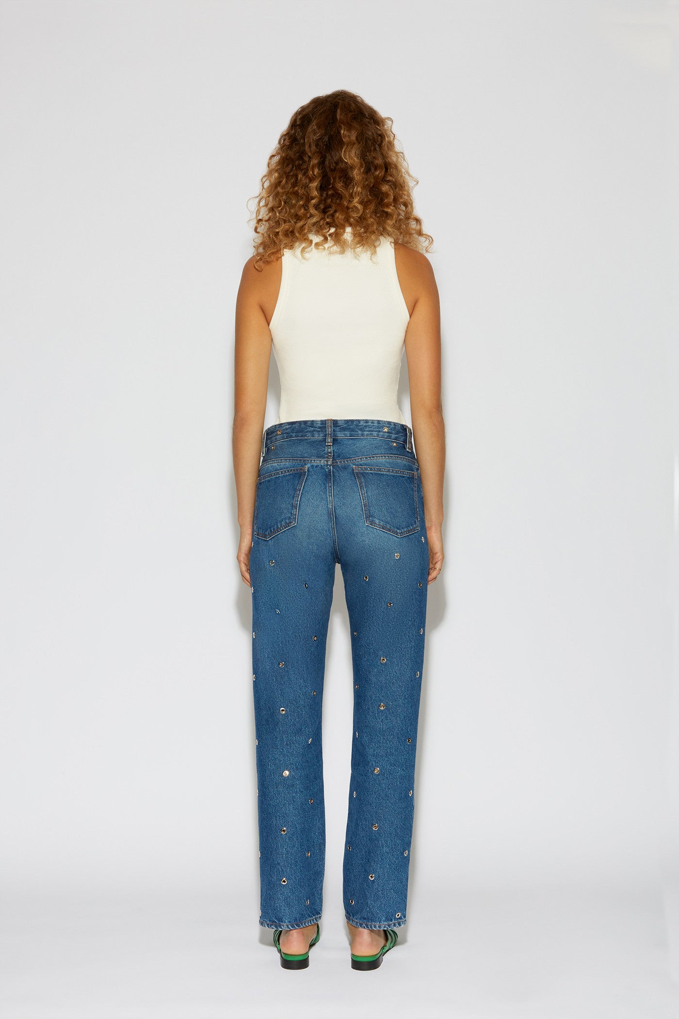 PANTALON WALK DENIM BLEU