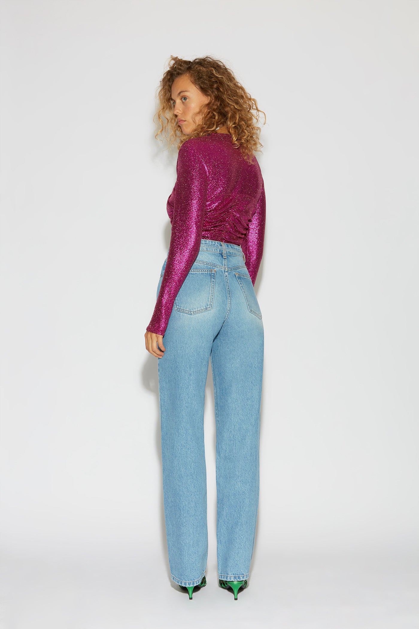 PANTALON JANE DENIM WASH