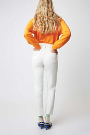 JEAN GLORY DENIM BLANC