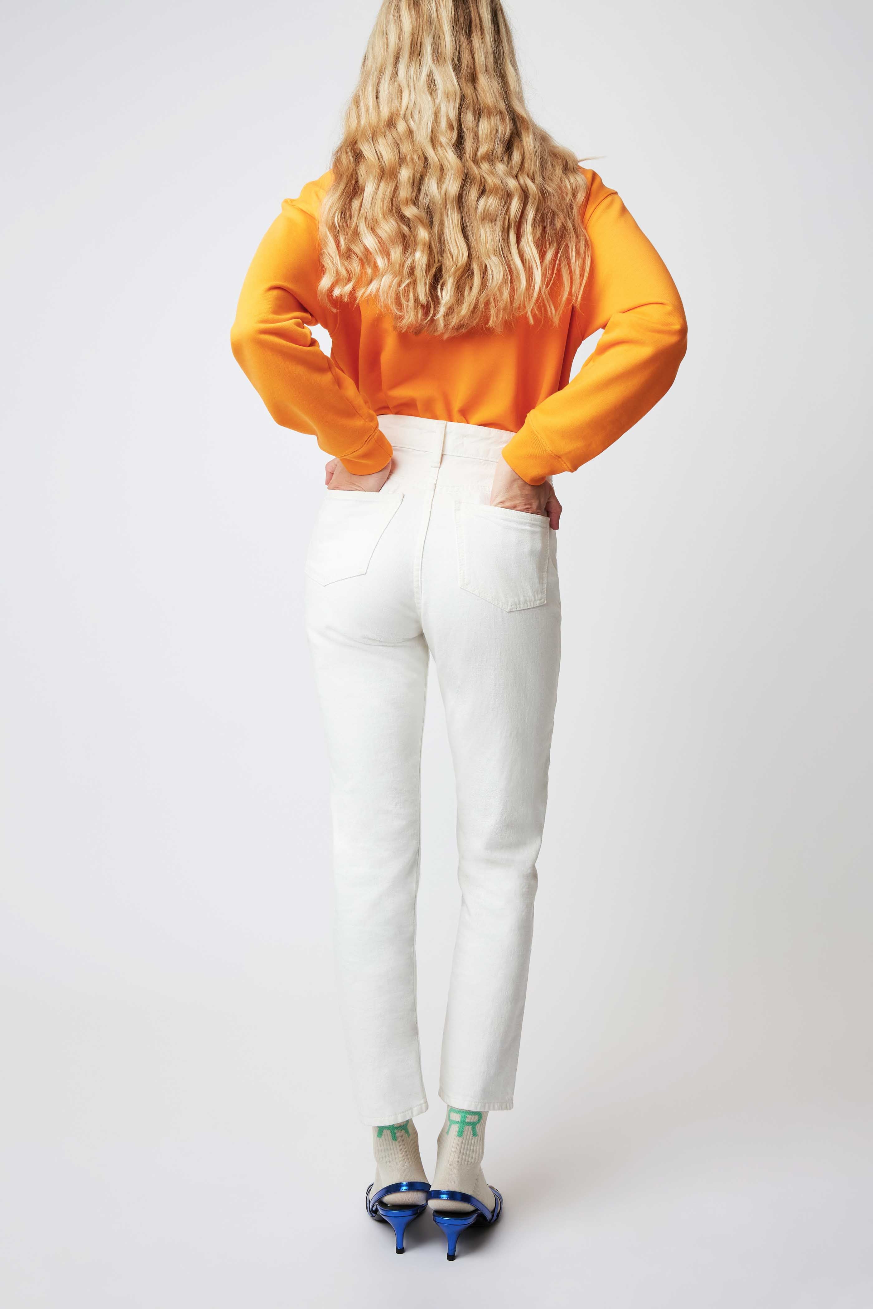 JEAN GLORY DENIM BLANC