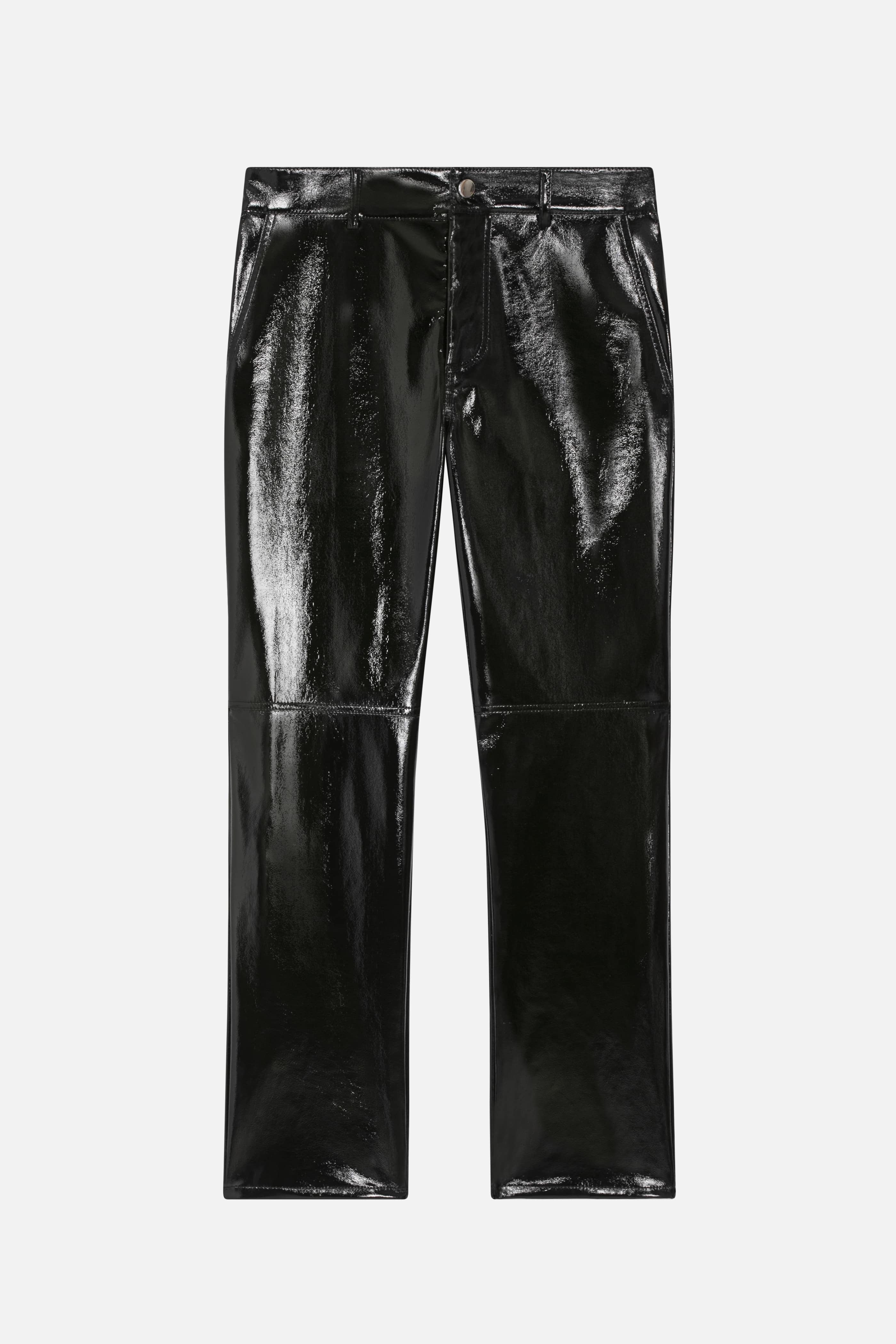 PANTALON IGGY VERNIS NOIR