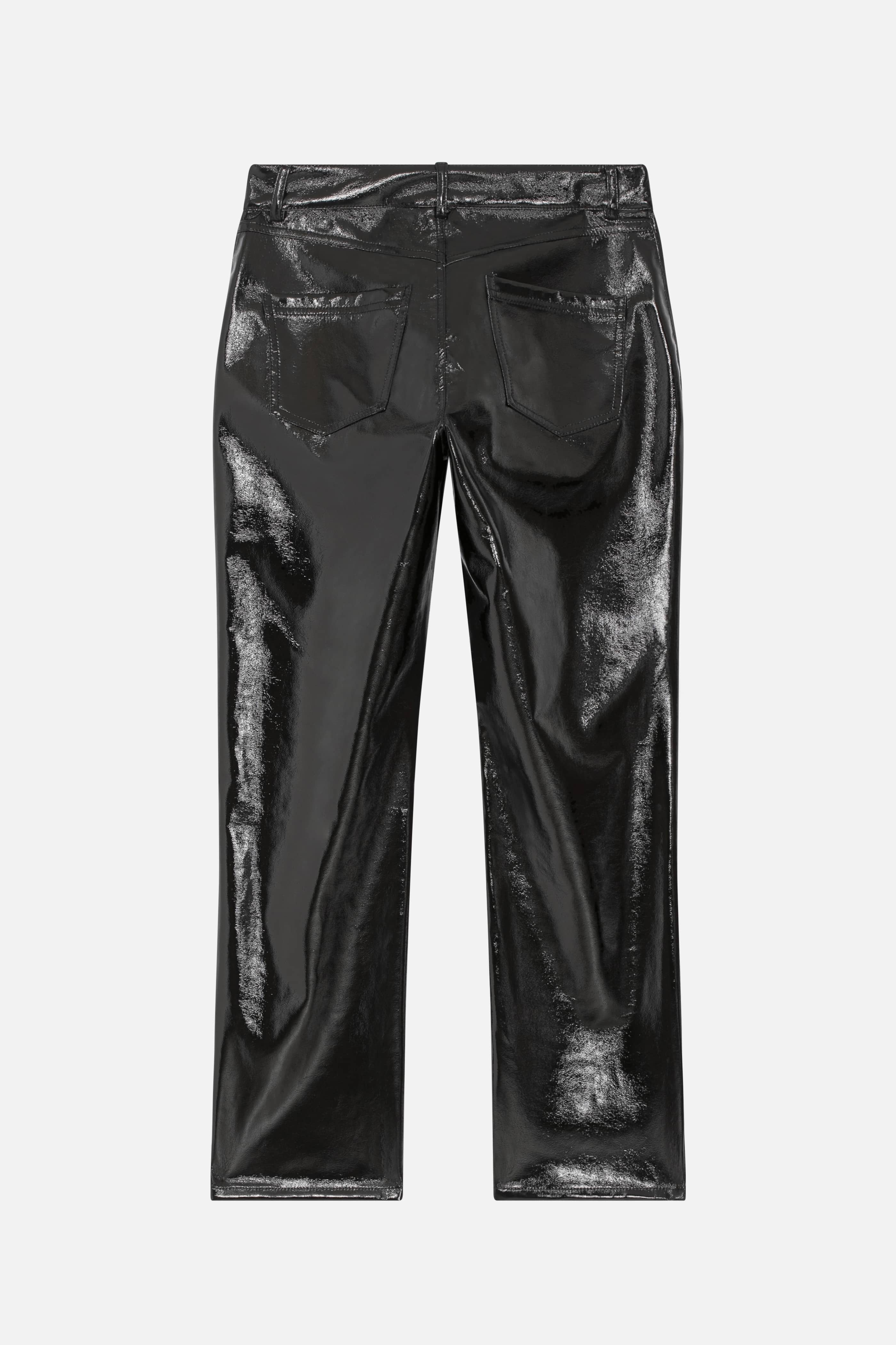 PANTALON IGGY VERNIS NOIR