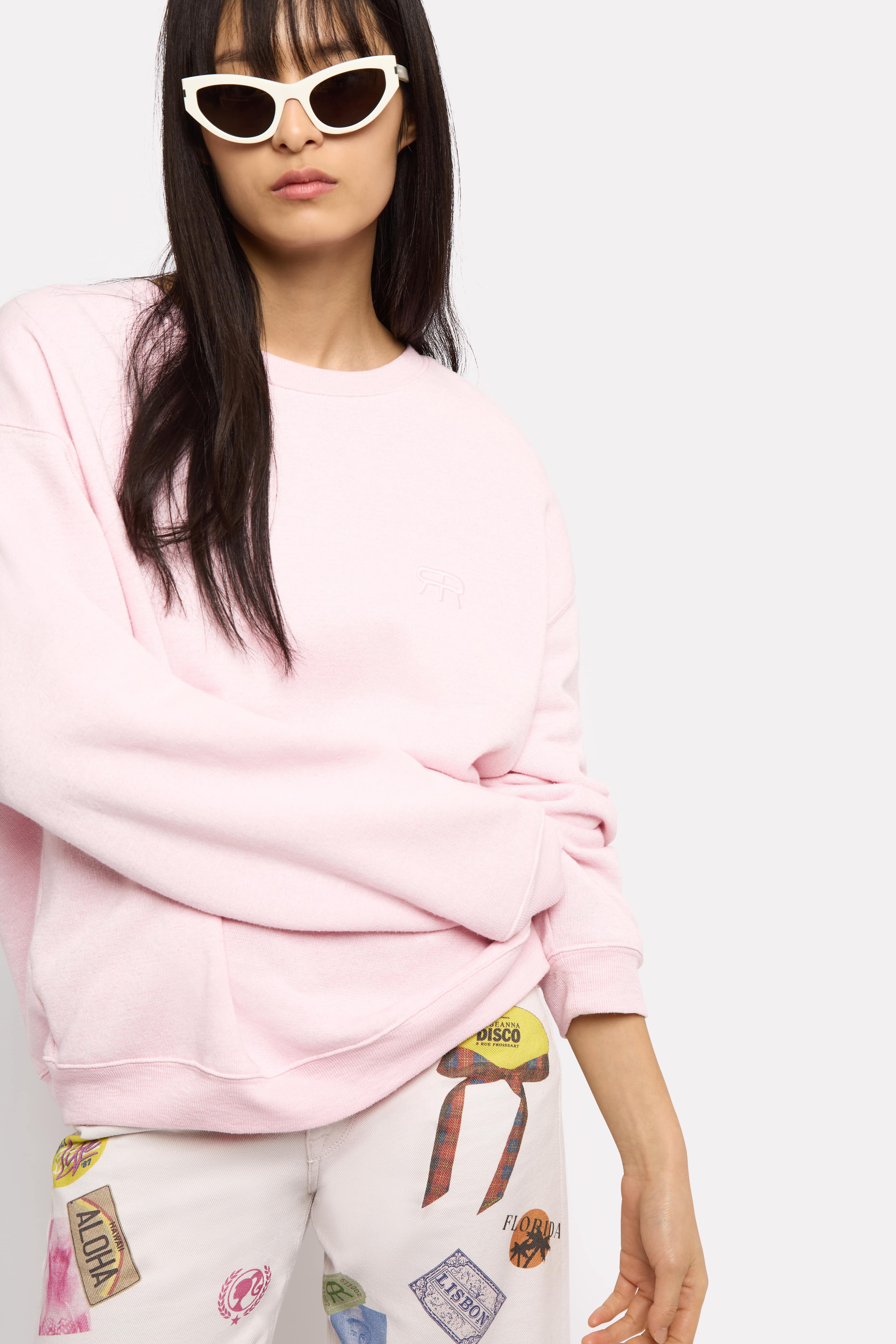 SWEATSHIRT LOUISLOUIS SWEATER PINK