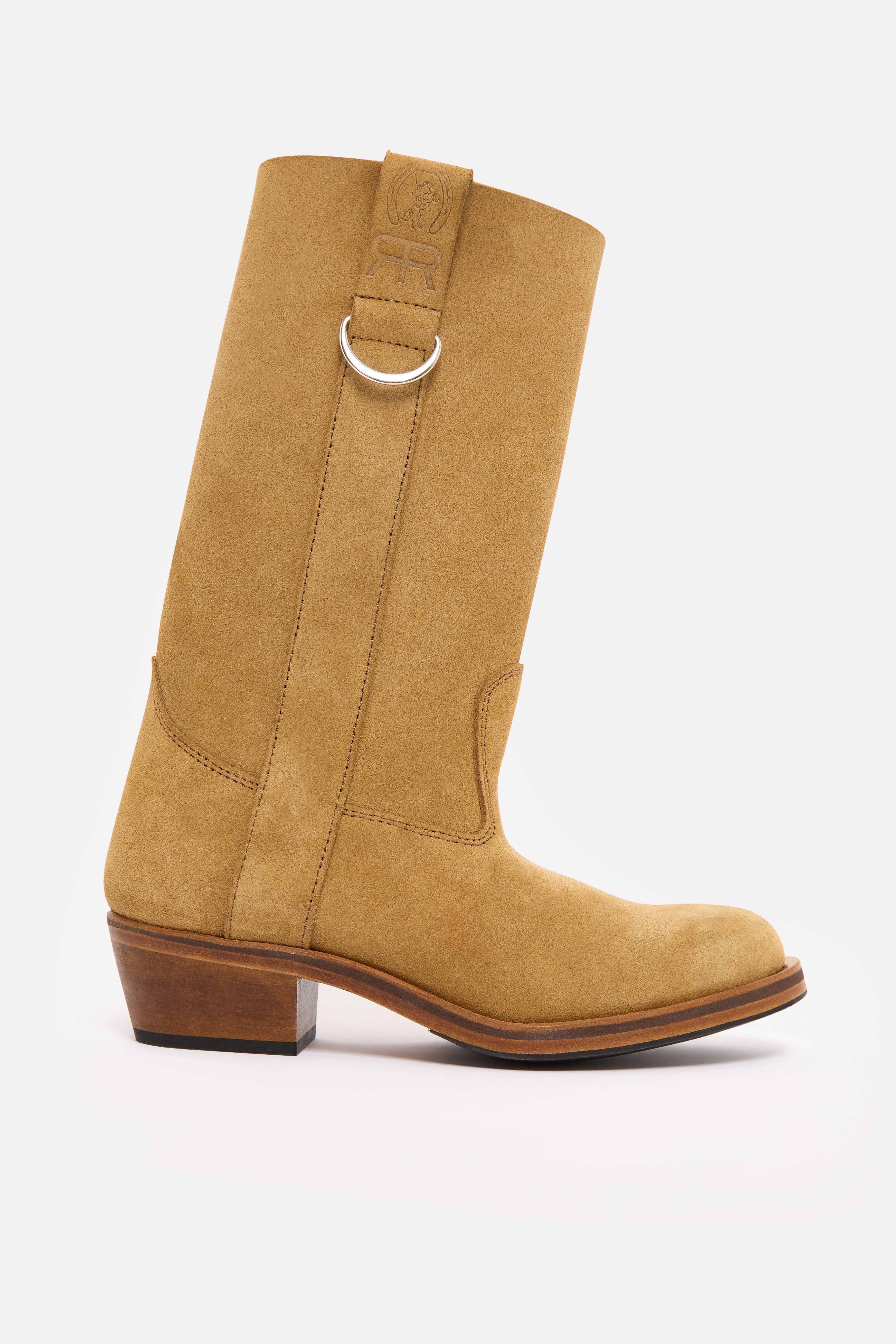 Bottes camarguaises camel on sale