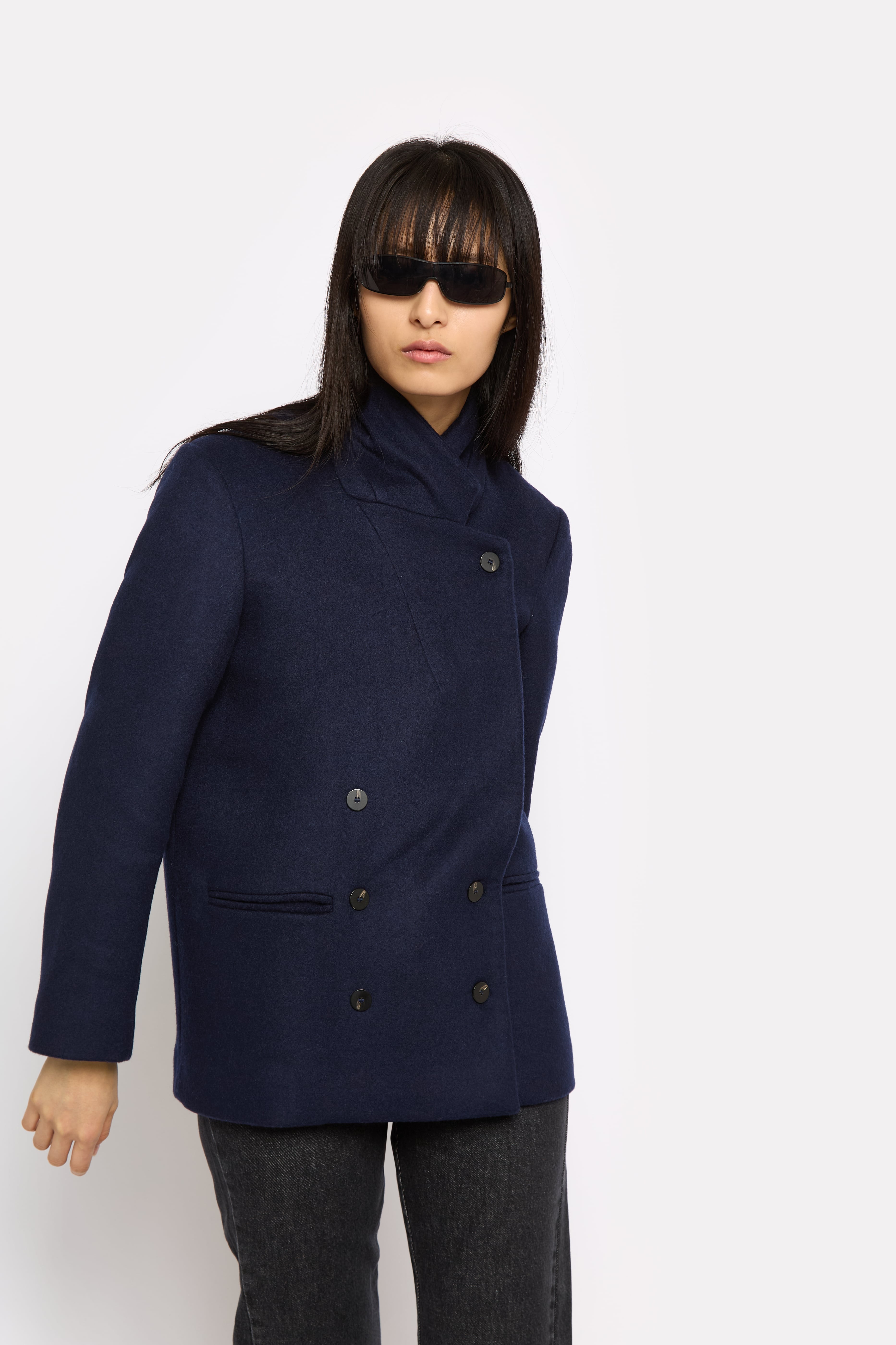 VESTE-BLOUSON KISSKISS LUXE NAVY