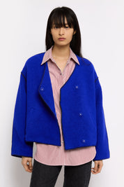 VESTE-BLOUSON LOTTIE ALBERT BLEU