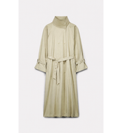 TRENCH YOKO EN GABARDINE DE COTON BEIGE