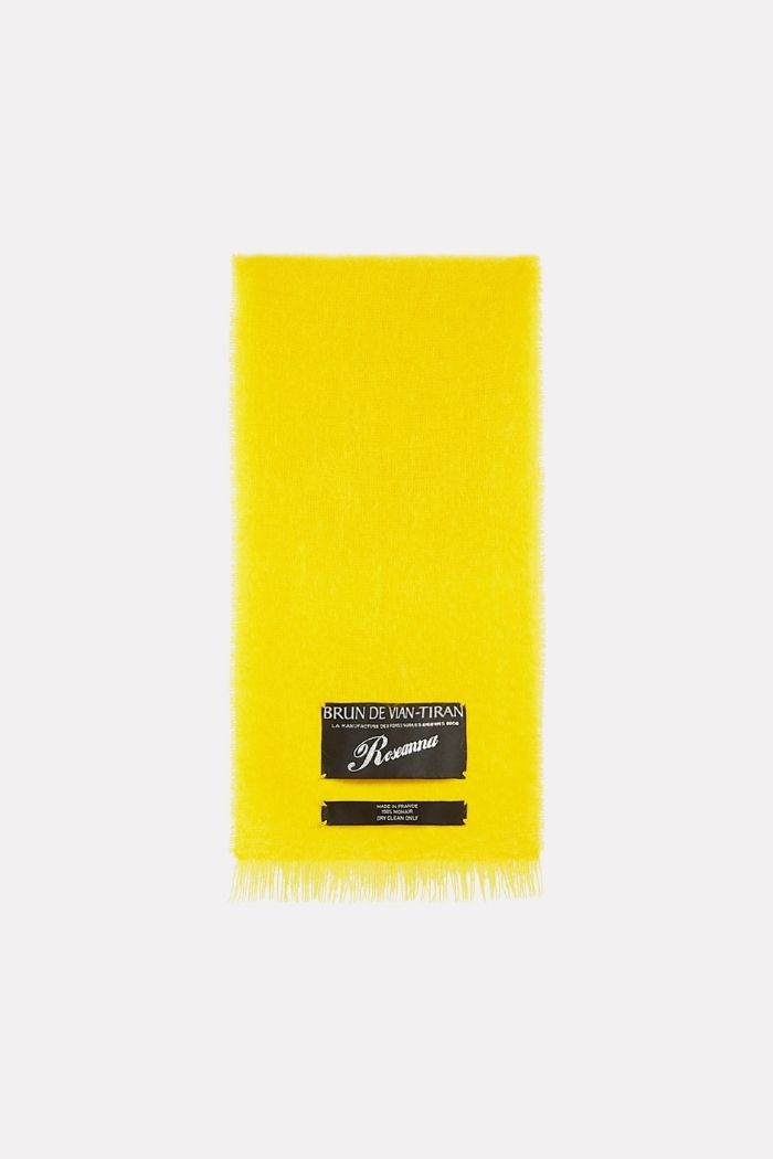 ÉCHARPE SQUARE - JAUNE