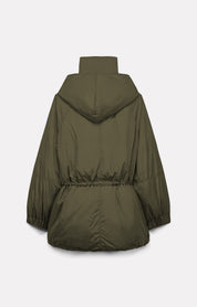 QUILTED NYLON PUFFER JACKET PARK COOKIE
