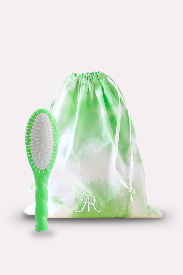 Le duo Petite Brosse Miracle N°4 et sa Pochette Cover Lime