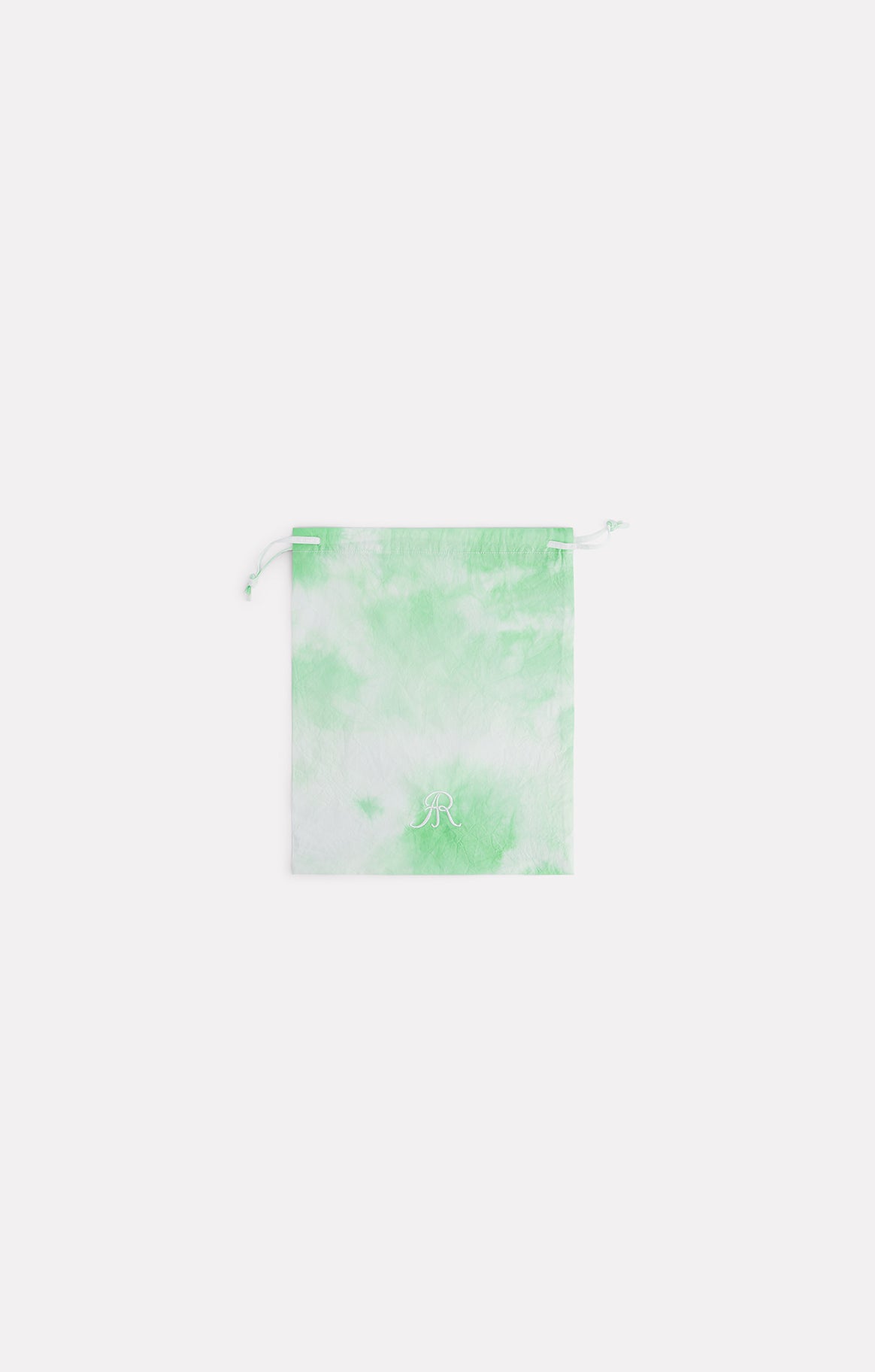 EMBROIDERED LIME COVER POUCH