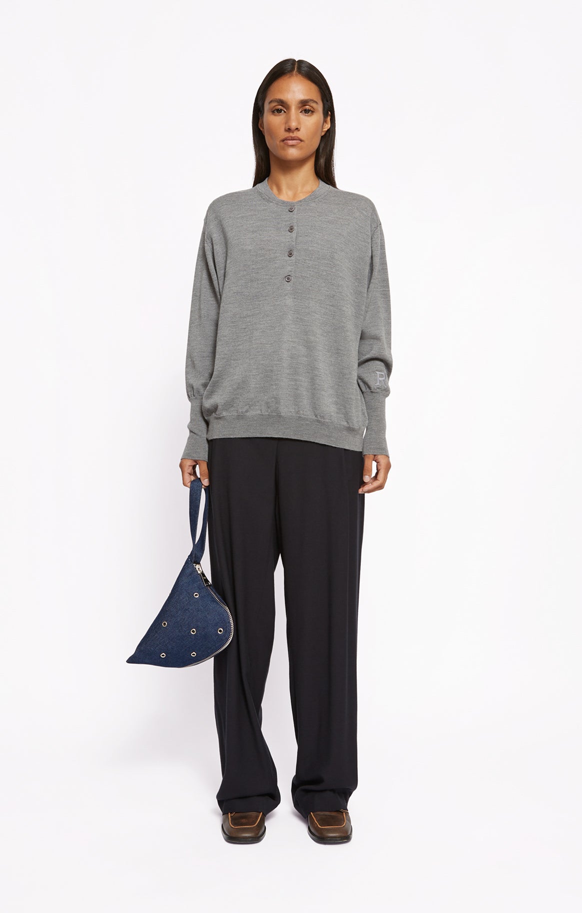 BLUE DENIM FORTUNE BAG