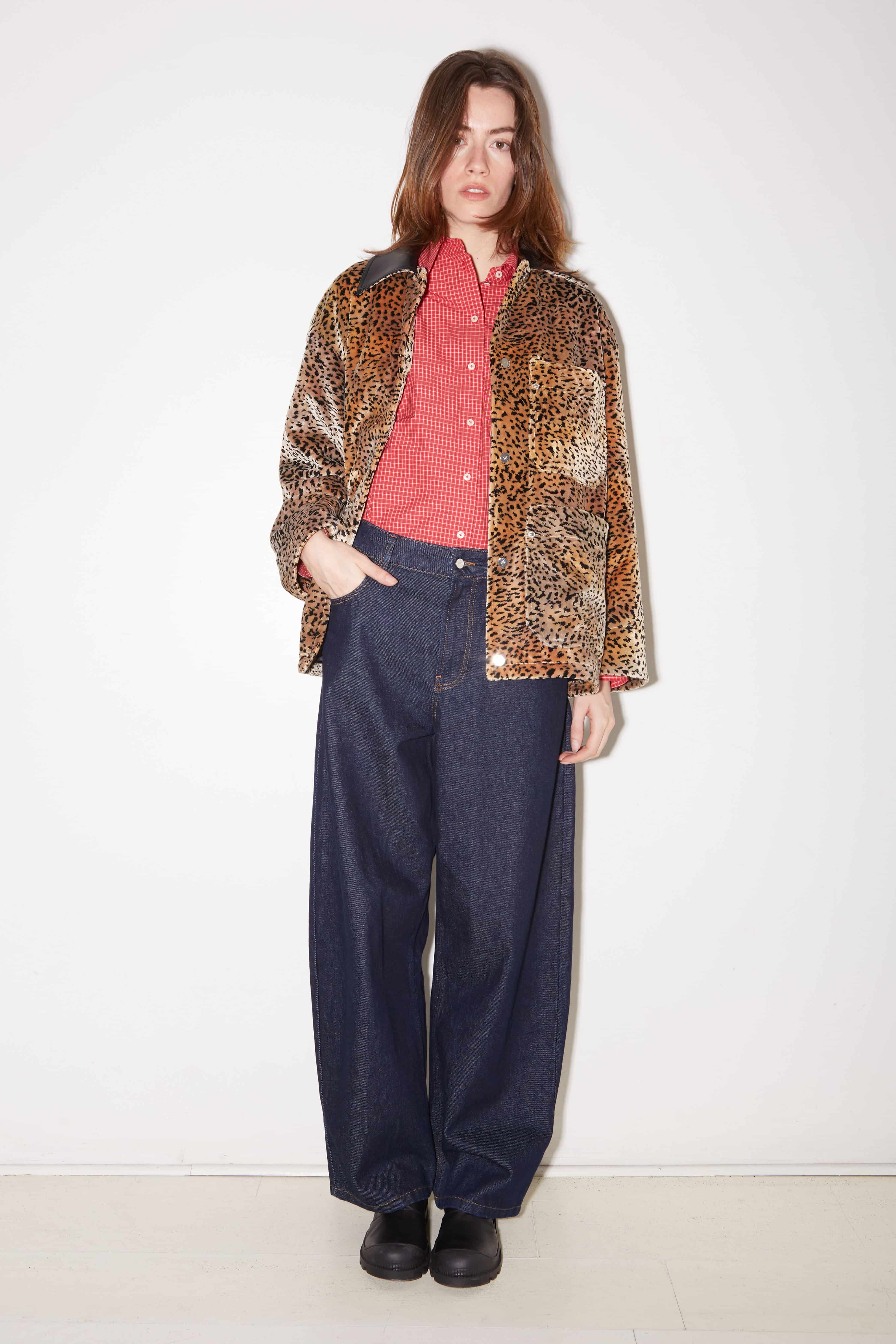 JEAN BARREL HILTON IN RAW DENIM