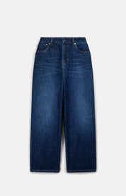 JEAN BARREL HILTON IN STONE DENIM