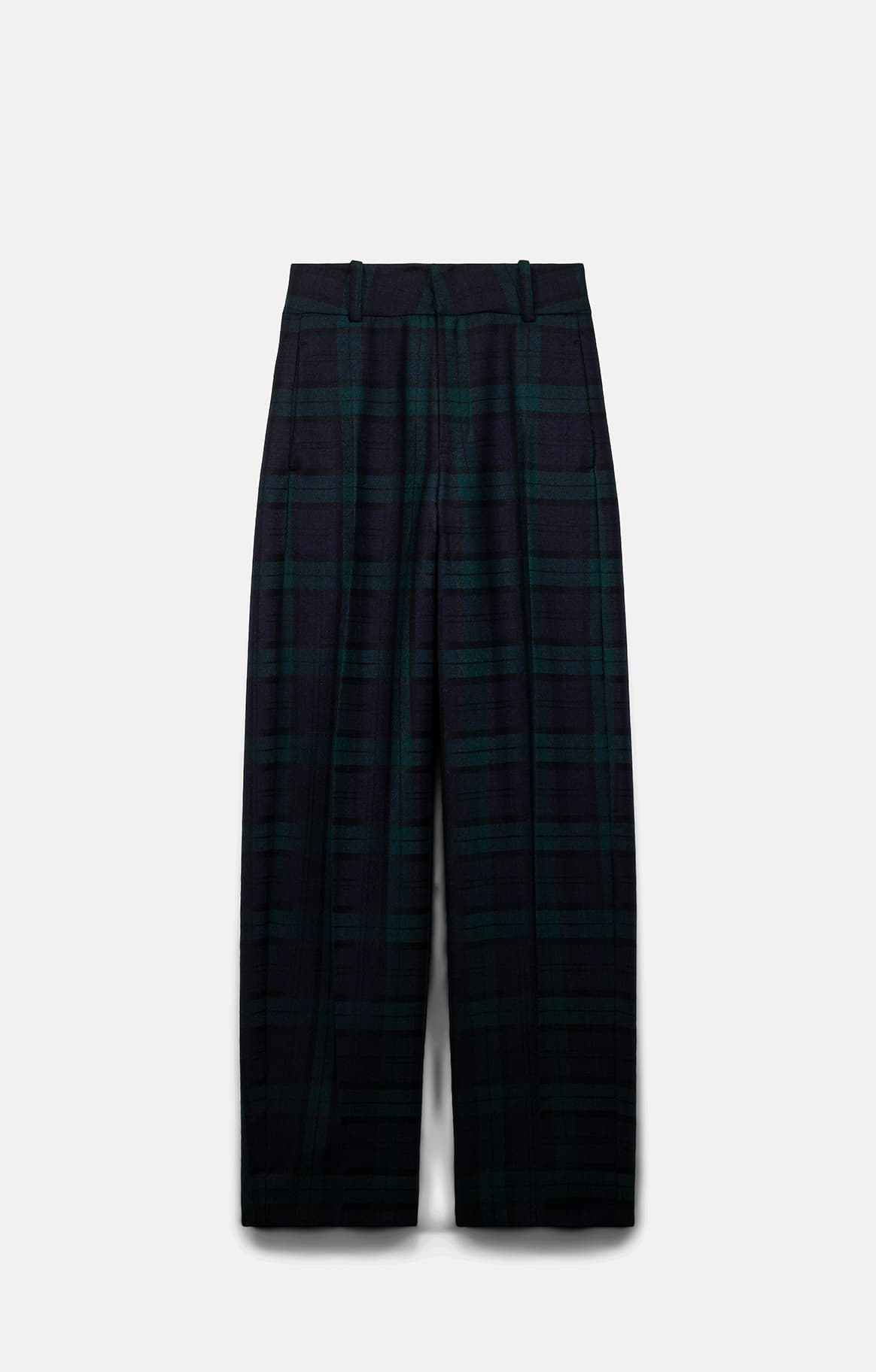 PANTALON LOU EN LAINE TARTAN
