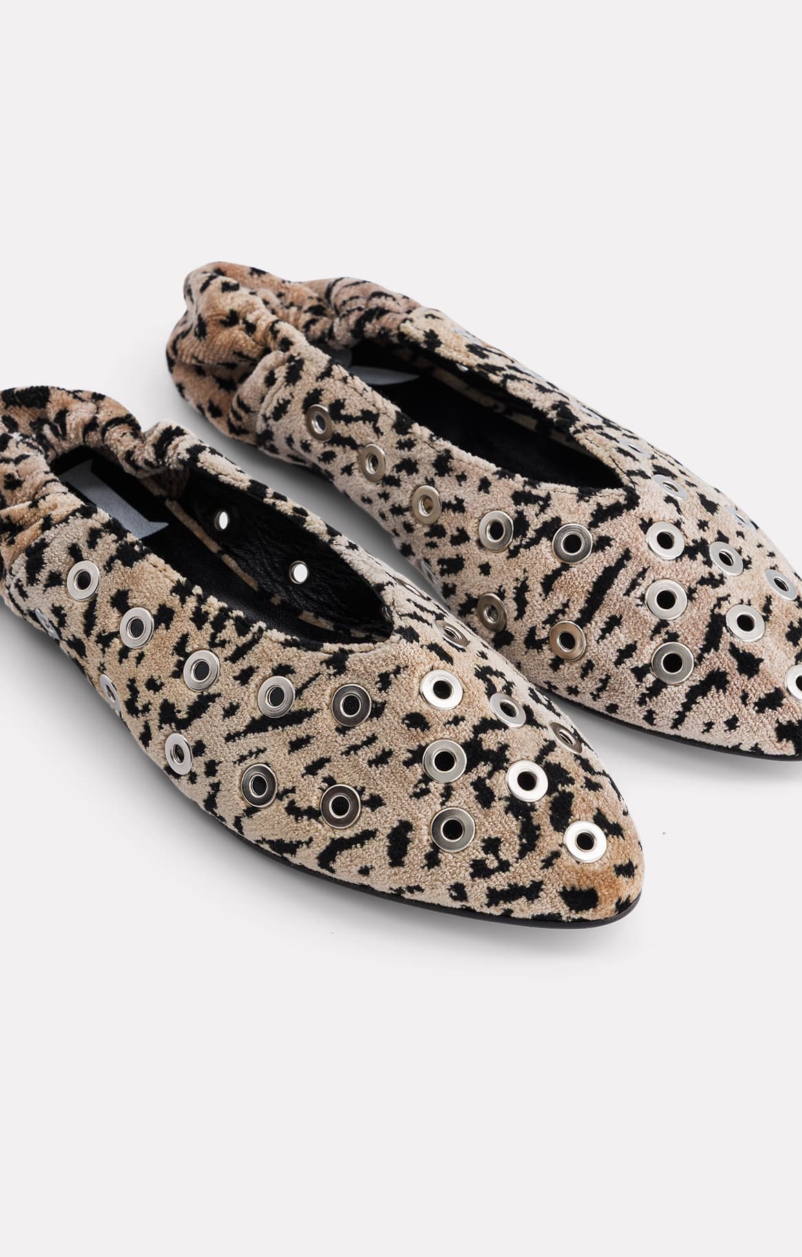 BALLERINES CHARLOTTE EN VELOURS WILD