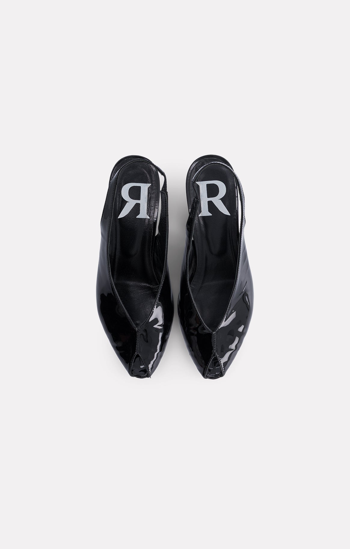 MONA BLACK SLINGBACK PUMPS