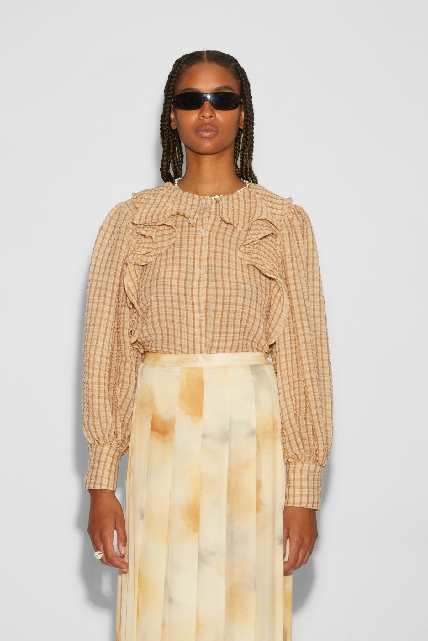 BLOUSE SONG SEERSUCKER - ROSEANNA