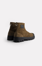 BOOTS CUIR SUÈDE NEVADA KAKI - ROSEANNA