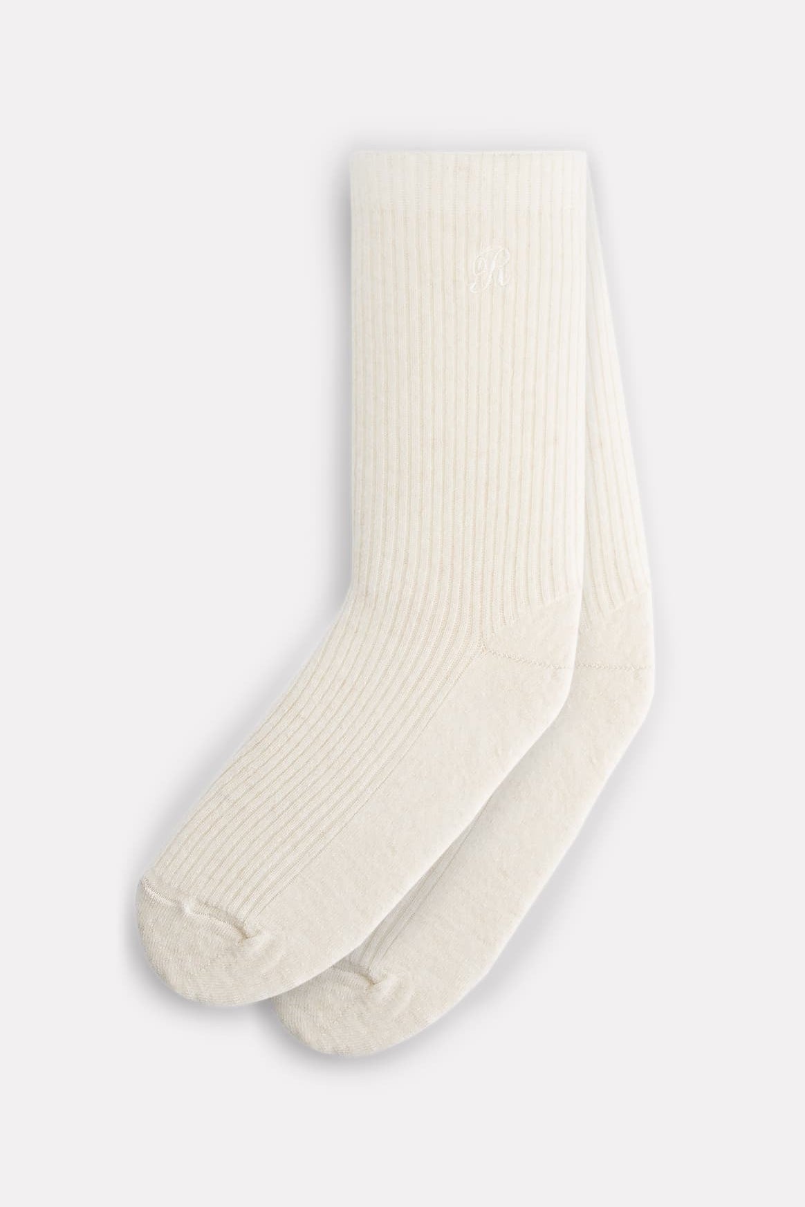 CHAUSSETTES DANCER EN ALPAGA IVOIRE - ROSEANNA