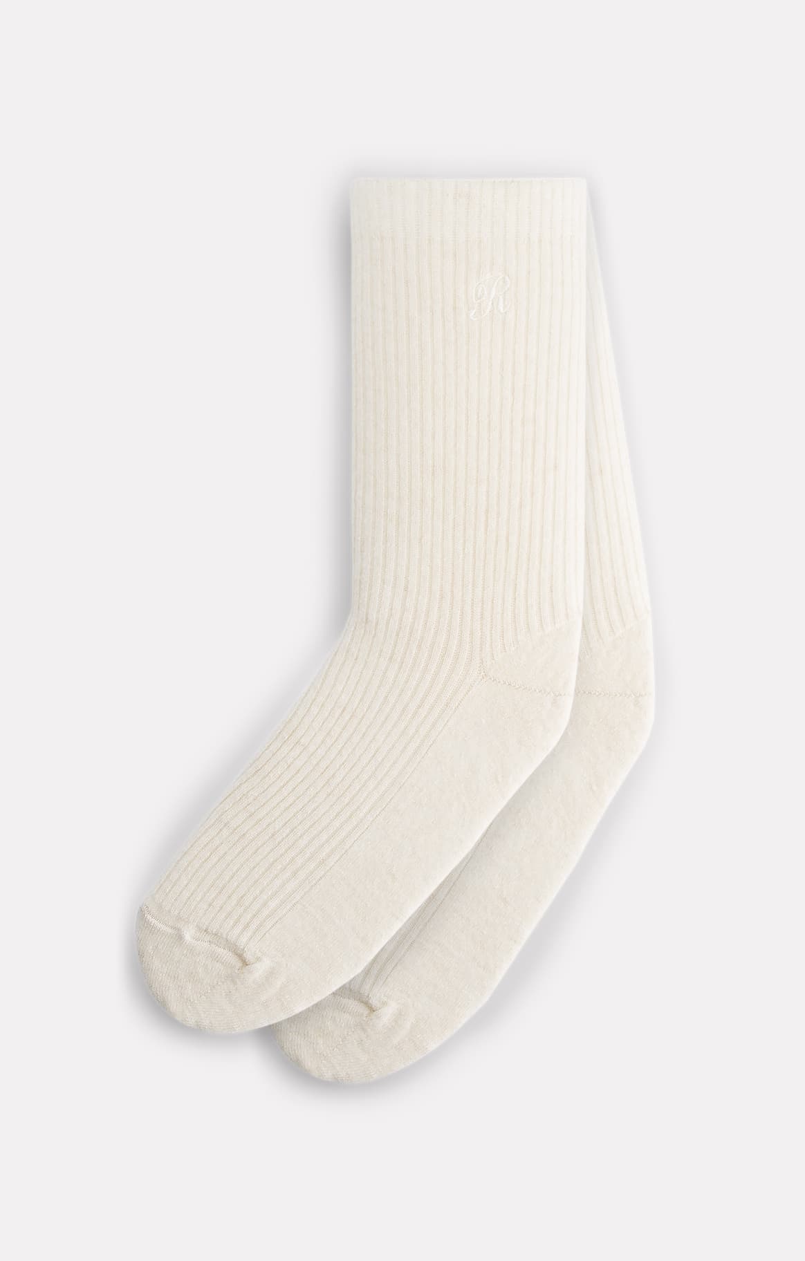 CHAUSSETTES DANCER EN ALPAGA IVOIRE - ROSEANNA