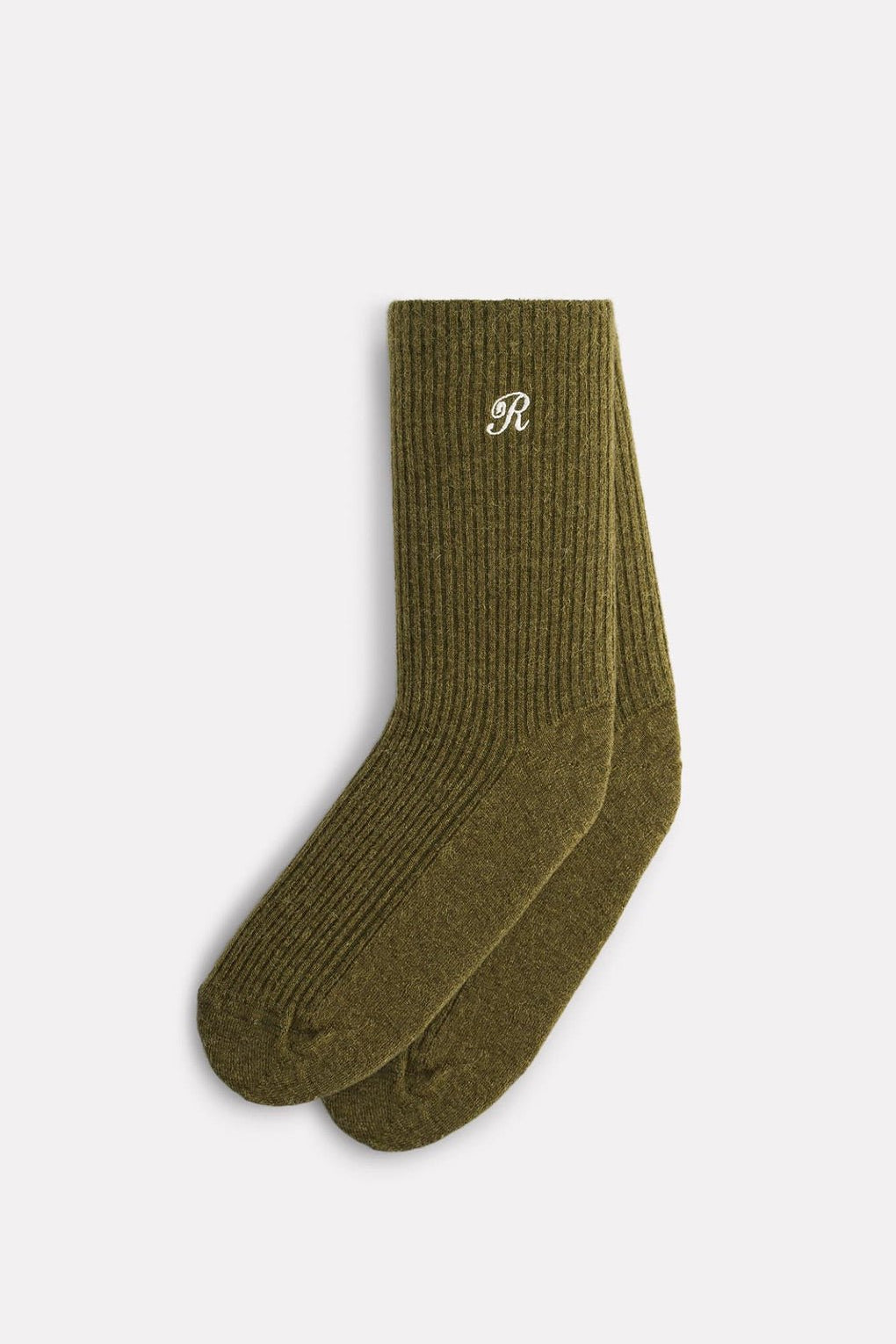 CHAUSSETTES DANCER EN ALPAGA KAKI - ROSEANNA