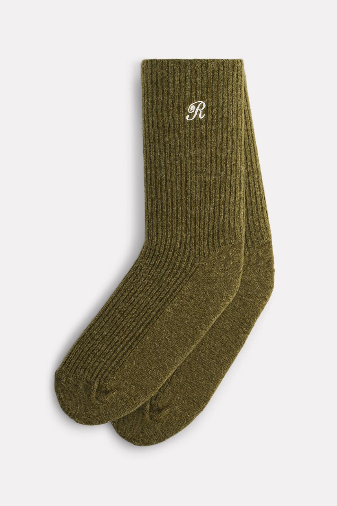 CHAUSSETTES DANCER EN ALPAGA KAKI - ROSEANNA