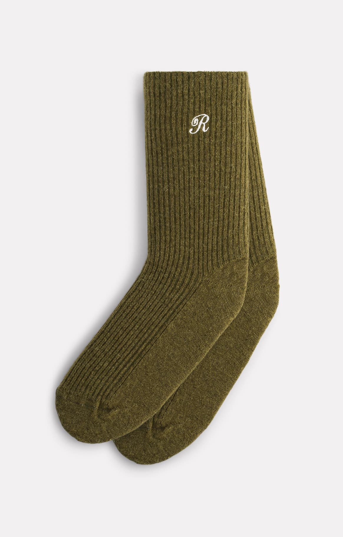 CHAUSSETTES DANCER EN ALPAGA KAKI - ROSEANNA