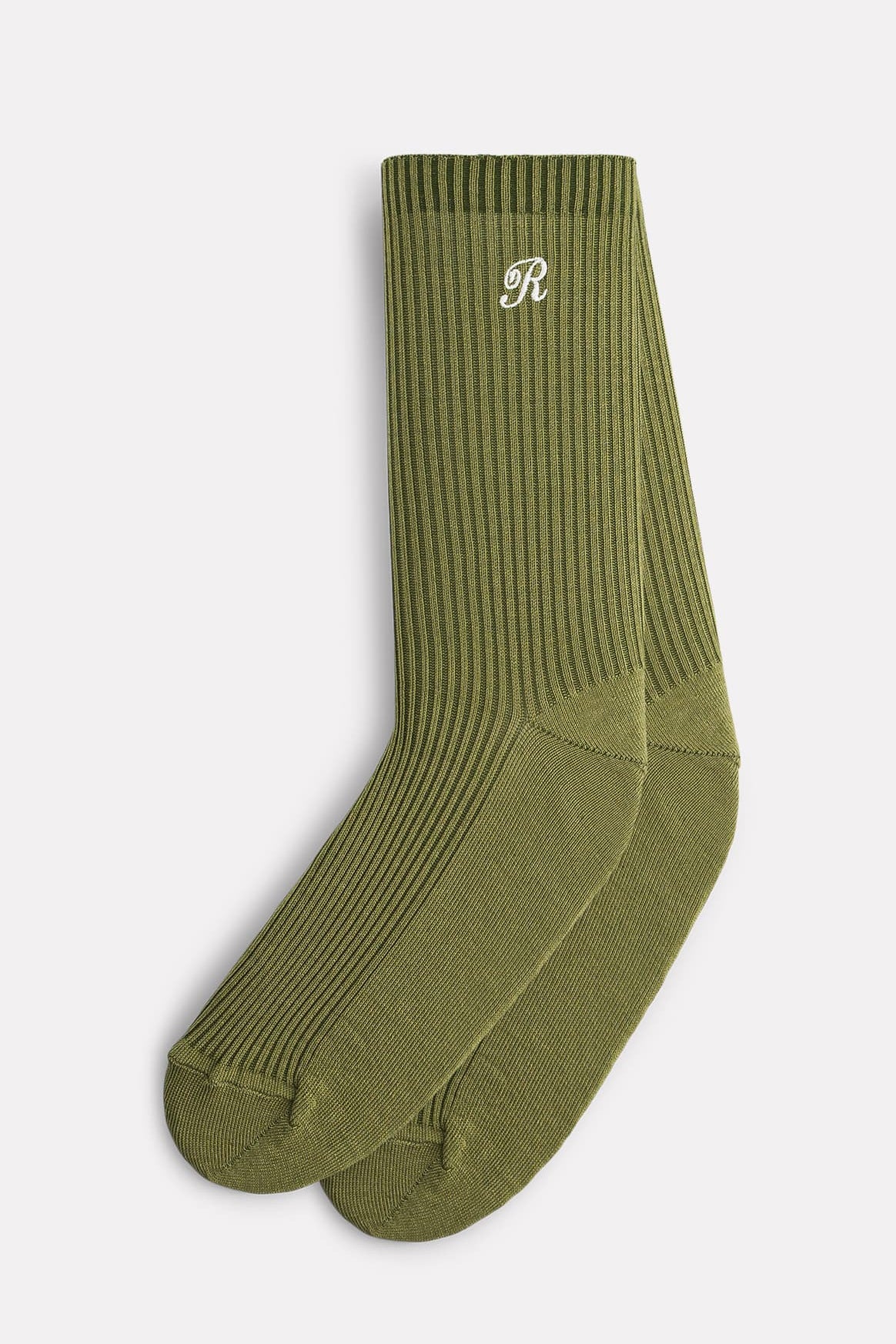 CHAUSSETTES DANCER EN COTON KAKI - ROSEANNA
