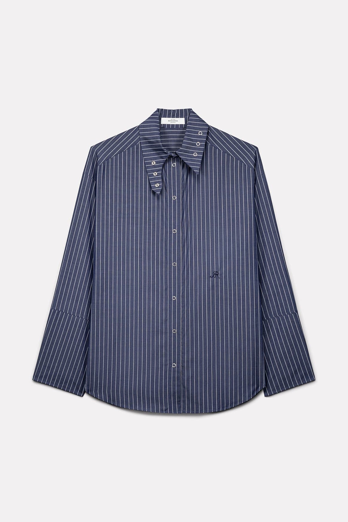 CHEMISE ALLY EN POPELINE BLEU - ROSEANNA