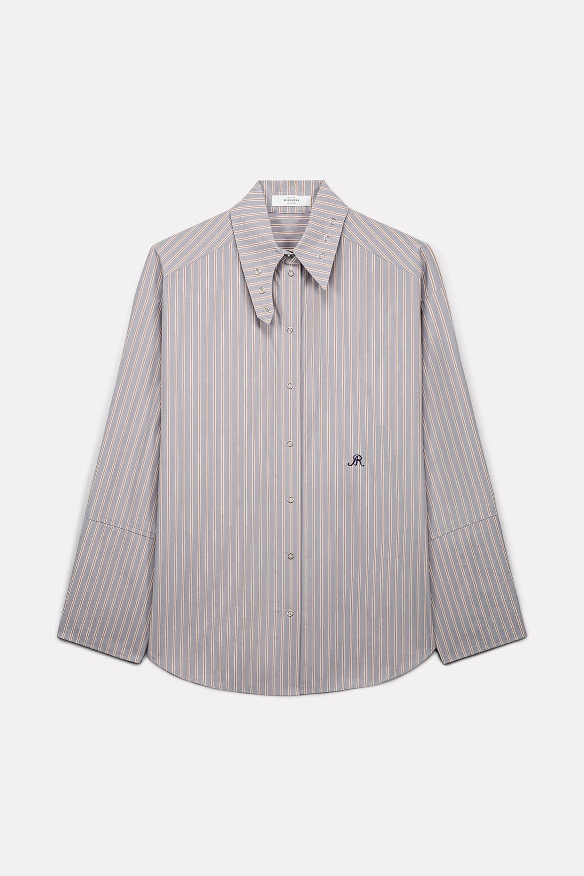 CHEMISE ALLY EN POPELINE PERLE - ROSEANNA