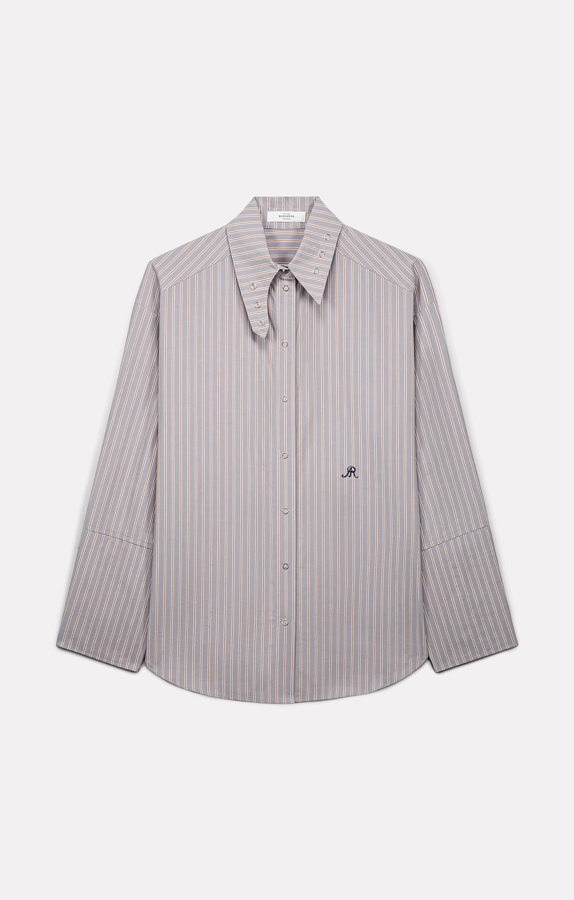 CHEMISE ALLY EN POPELINE PERLE - ROSEANNA