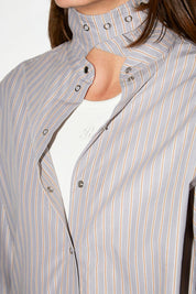 CHEMISE ALLY EN POPELINE PERLE - ROSEANNA