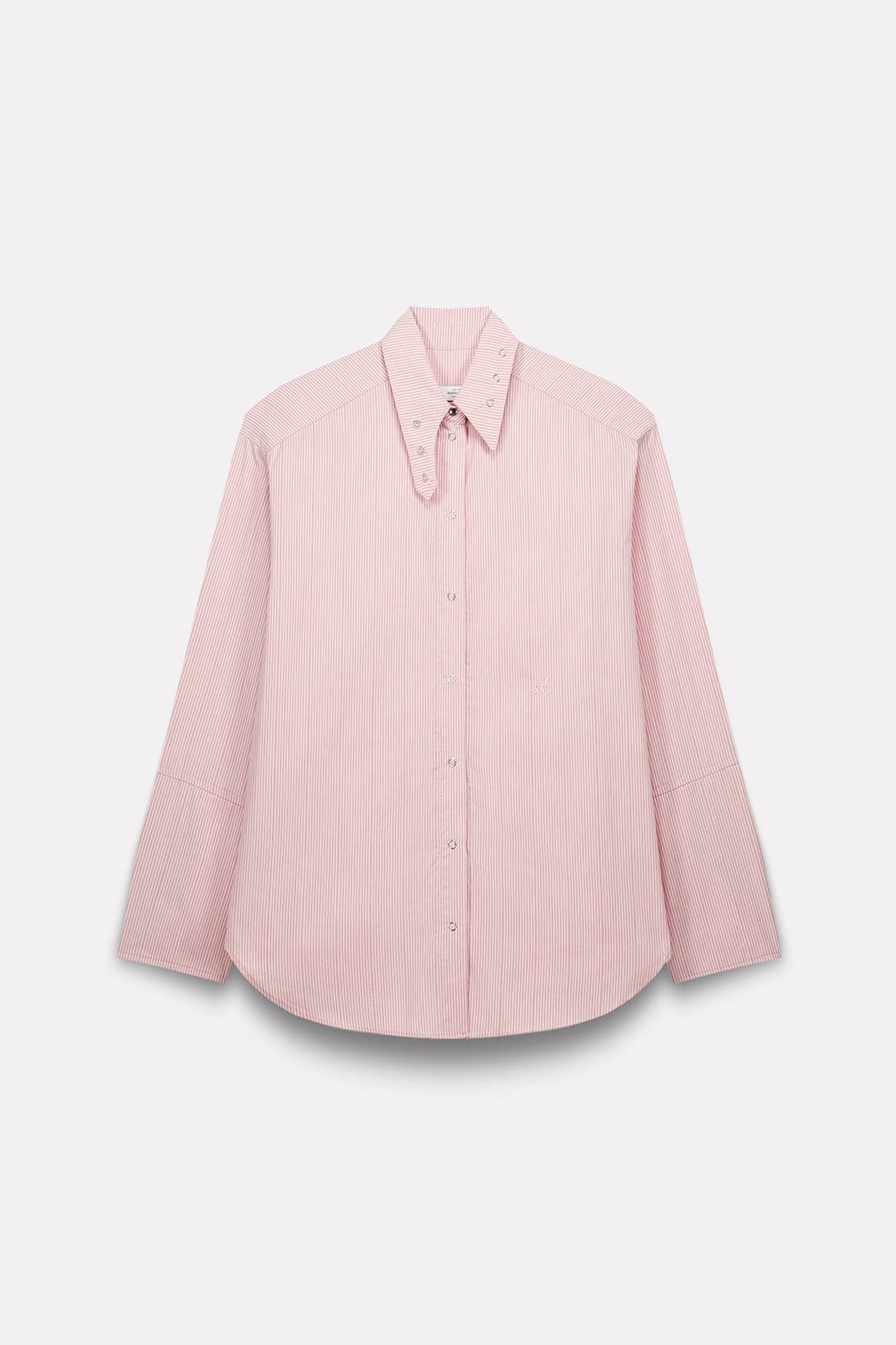 CHEMISE ALLY EN POPELINE ROSE - ROSEANNA