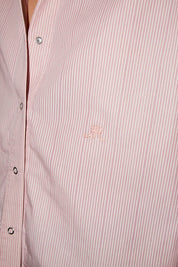 CHEMISE ALLY EN POPELINE ROSE - ROSEANNA