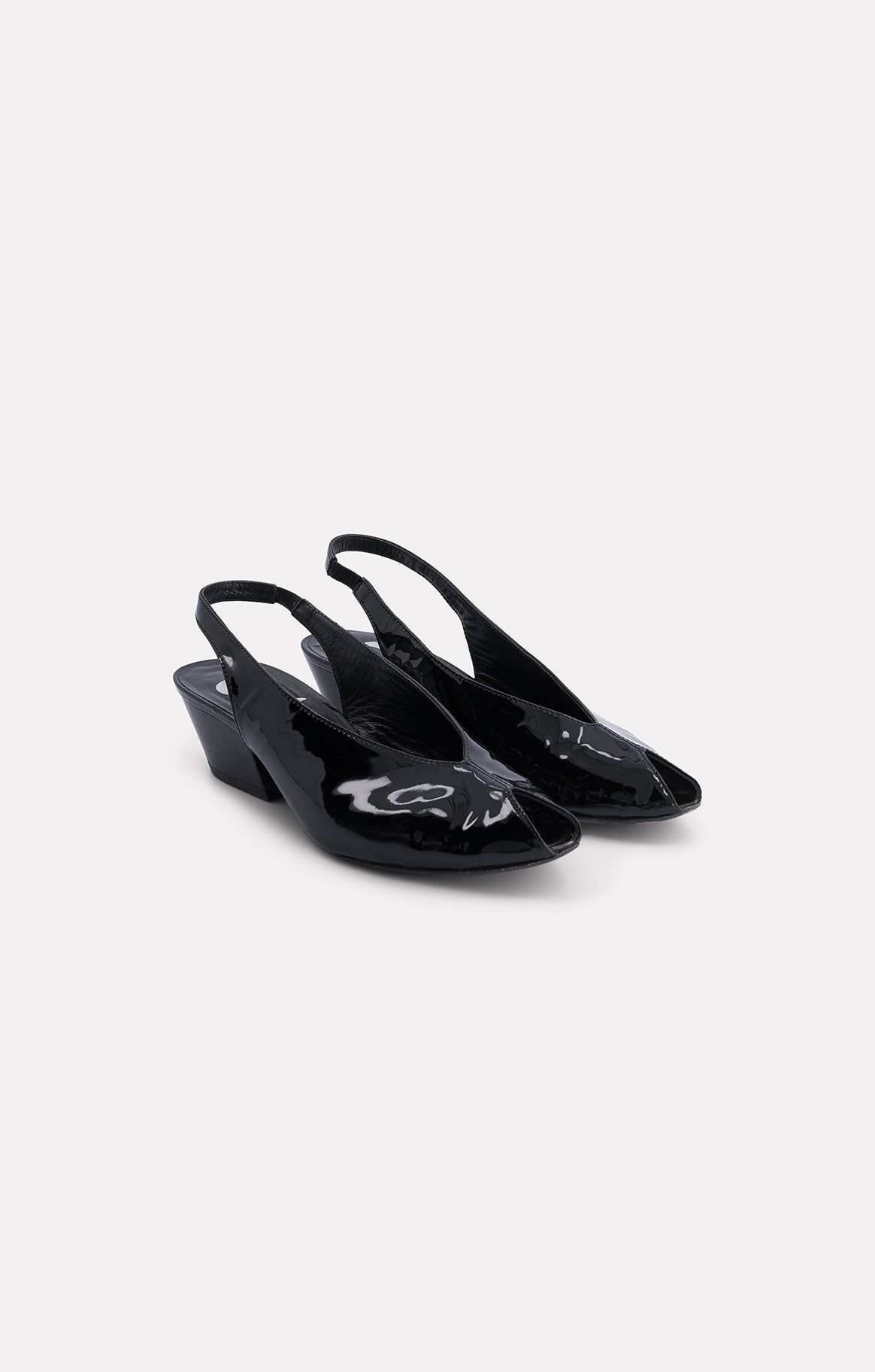 ESCARPINS SLINGBACK MONA NOIR - ROSEANNA