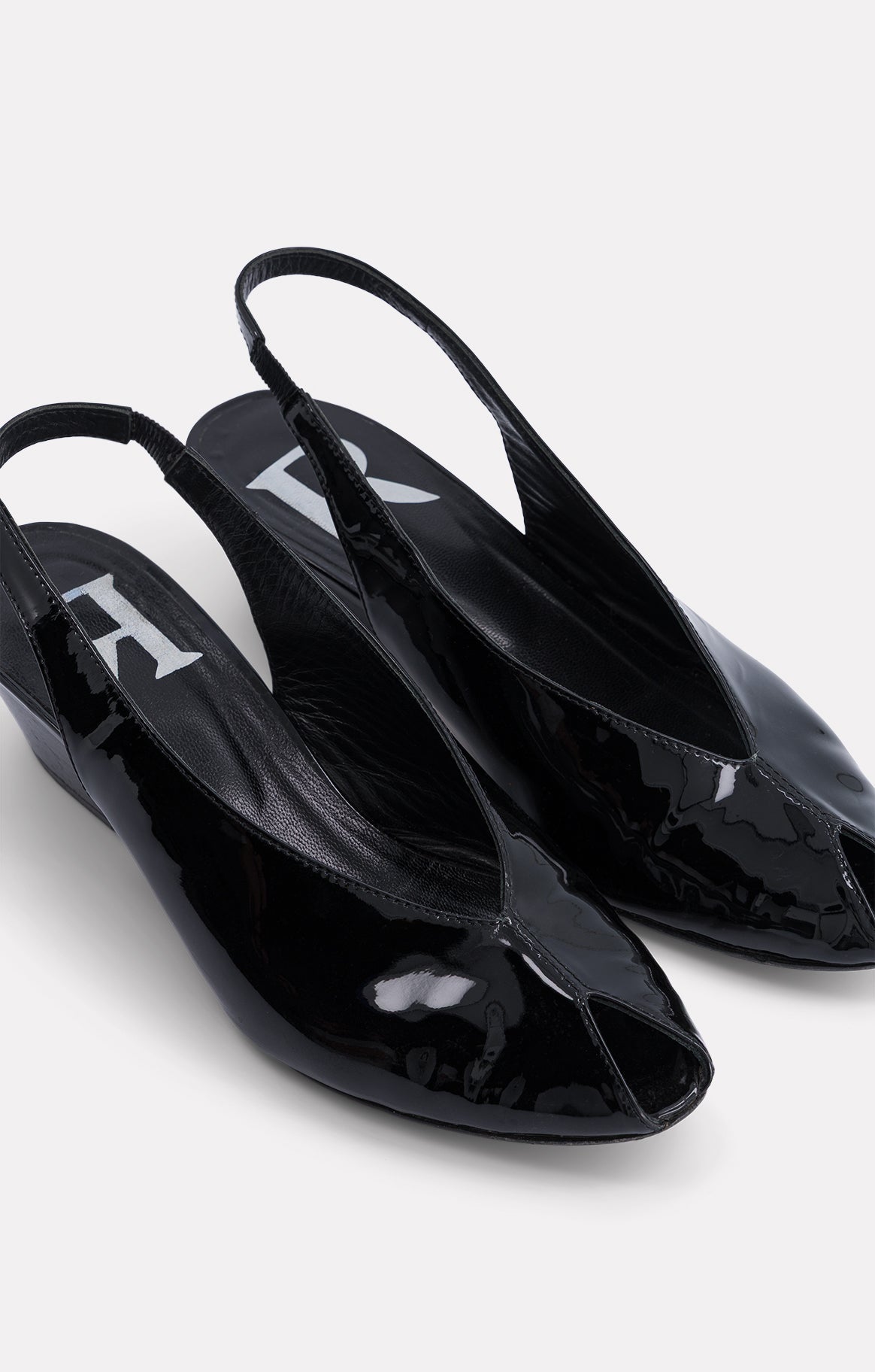 ESCARPINS SLINGBACK MONA NOIR - ROSEANNA