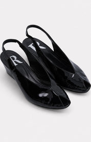 ESCARPINS SLINGBACK MONA NOIR - ROSEANNA
