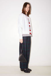 GILET TINOS EN LAINE MÉRINOS IVOIRE - ROSEANNA