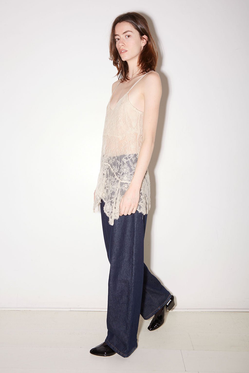 JEAN BARREL HILTON EN DENIM BRUT - ROSEANNA