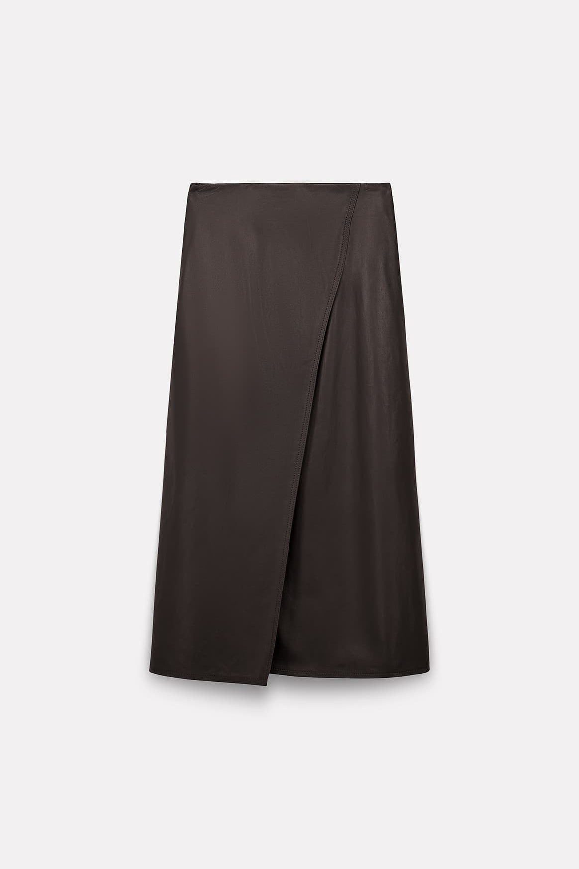 JUPE MARTIN EN CUIR COOKIE - ROSEANNA