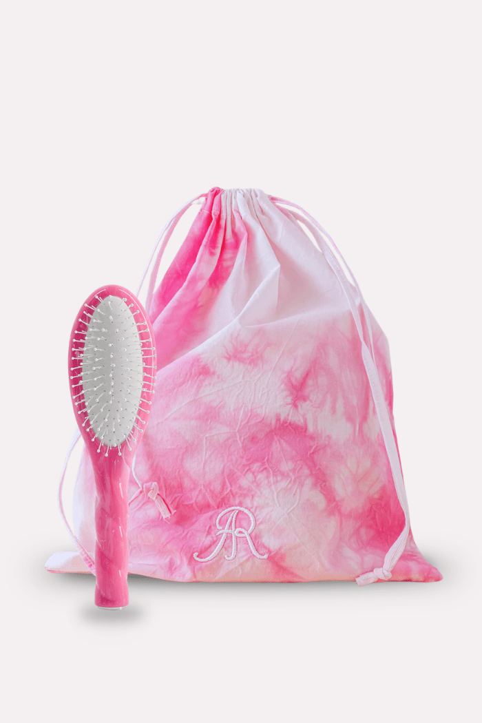 Le duo Petite Brosse Miracle N°4 et sa Pochette Cover Rose - ROSEANNA
