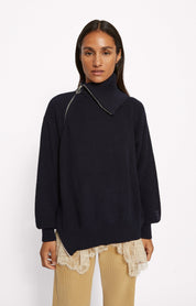 MAILLE ZIP - ROSEANNA