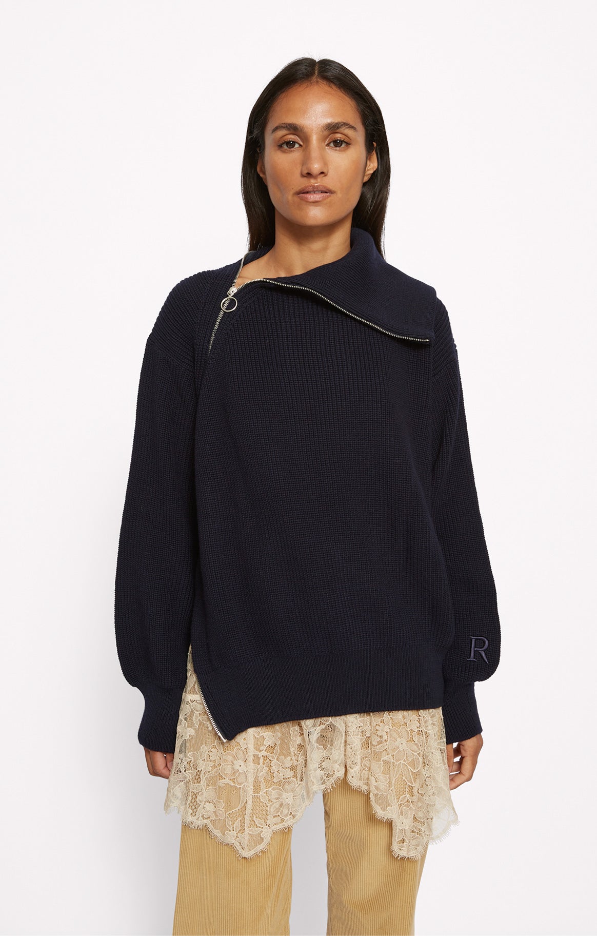 MAILLE ZIP - ROSEANNA