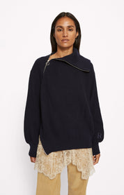 MAILLE ZIP - ROSEANNA