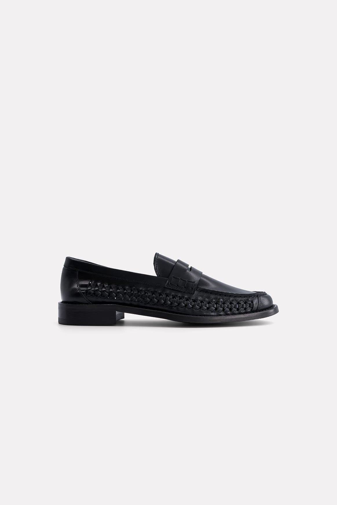 MOCASSINS SOUPLES BASTIAAN NOIR - ROSEANNA
